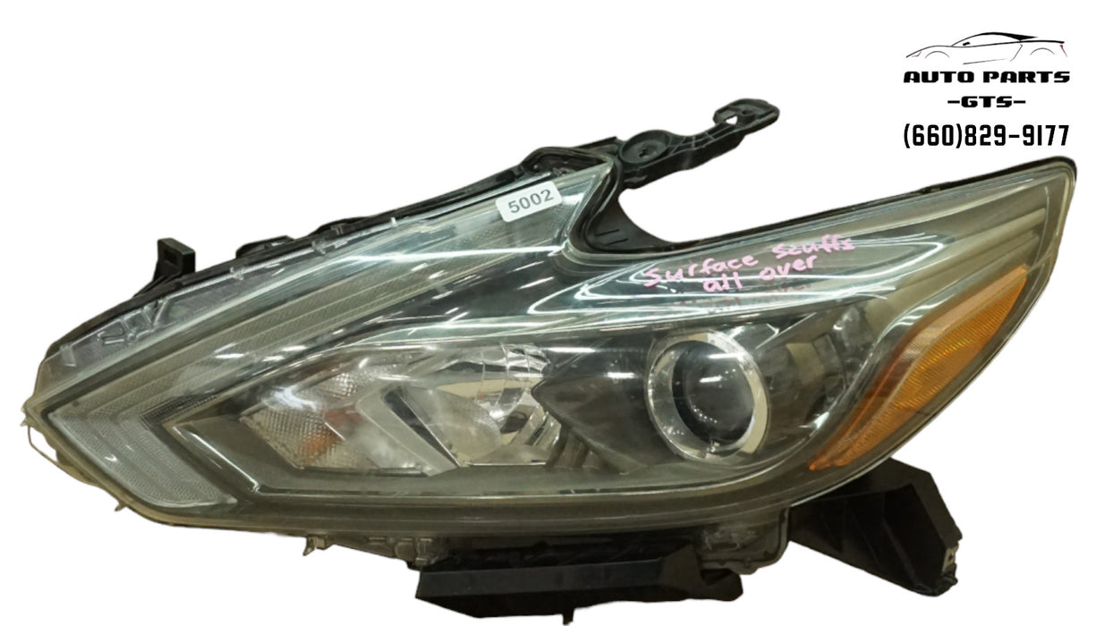 2016-2018 NISSAN ALTIMA FRONT LEFT DRIVER SIDE HEADLIGHT HALOGEN OEM 16 17 18