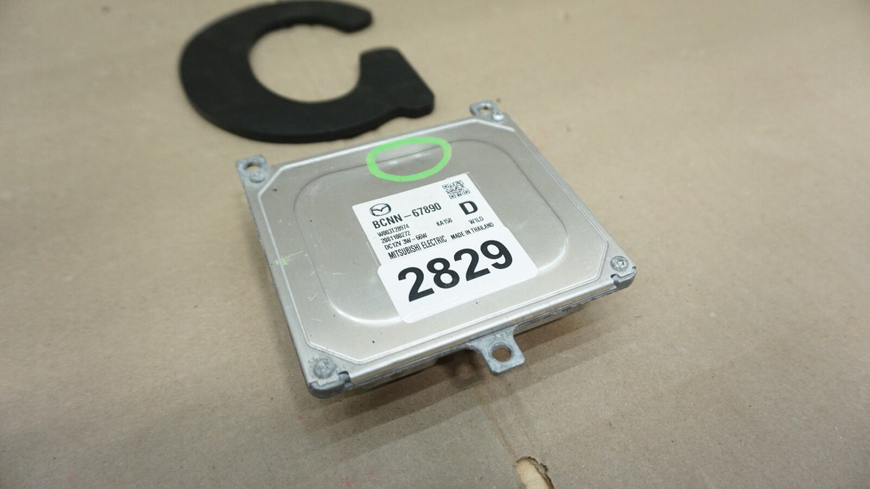 2019-2022 MAZDA 3 LED HEADLIGHT CONTROL MODULE BALLAST COMPUTER OEM 19 20 21 22