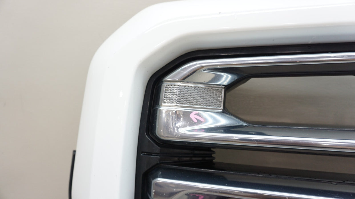 2019-2021 GMC SIERRA 1500 FRONT UPPER RADIATOR GRILLE 84458485 OEM 19 20 21