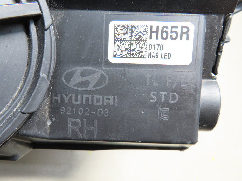 2019-2021 HYUNDAI TUCSON FRONT RIGHT PASSENGER SIDE HEADLIGHT LED/HALOGEN OEM