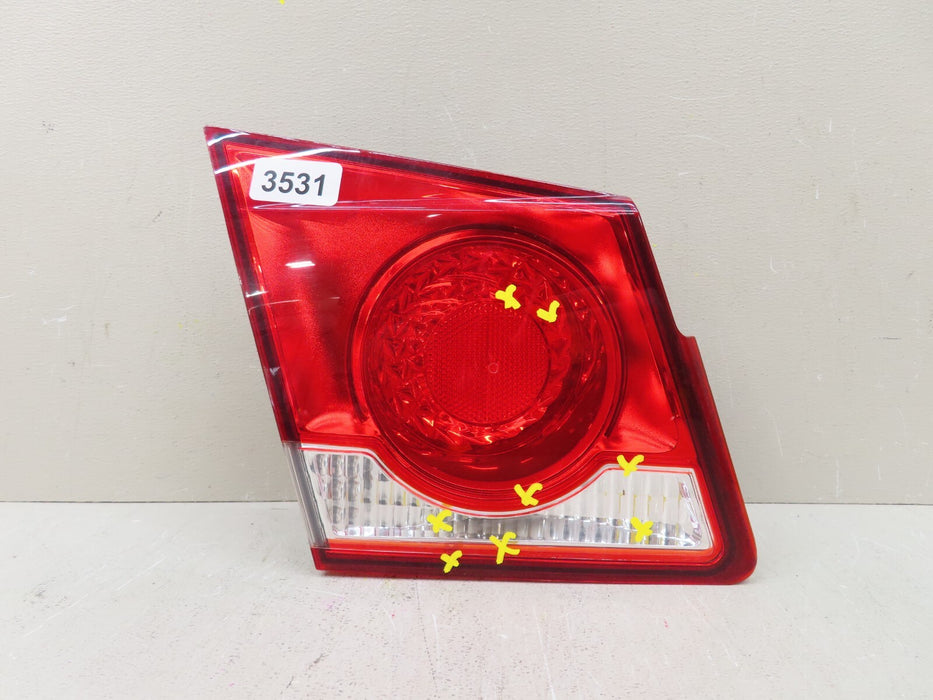 2011-2015 CHEVROLET CRUZE REAR LEFT DRIVER SIDE INNER TAIL LIGHT BRAKE LAMP OEM