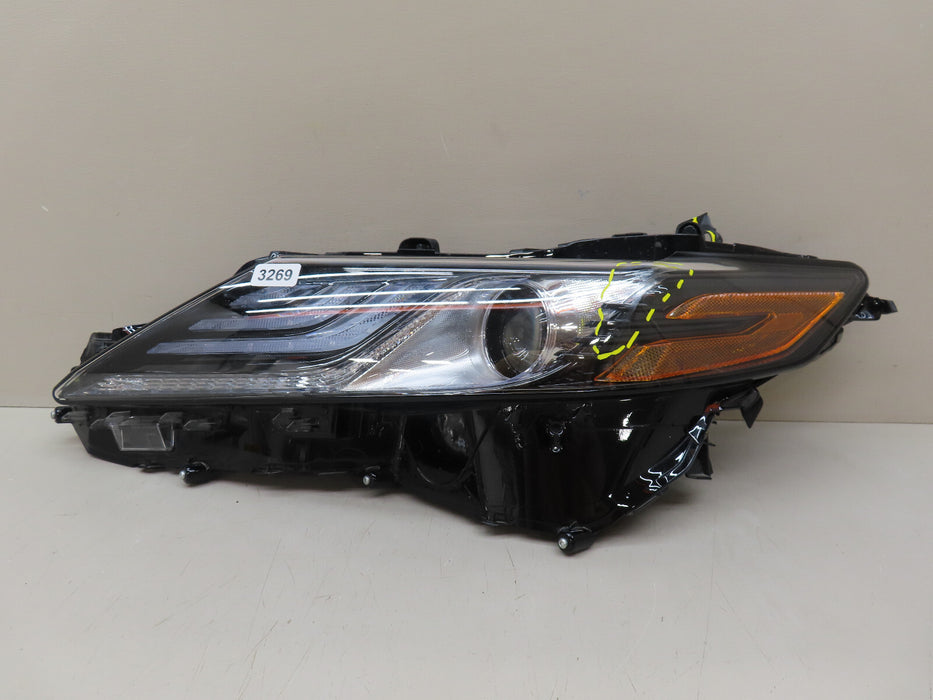 2018-2024 TOYOTA CAMRY LEFT DRIVER HEADLIGHT FULL LED OEM 3269