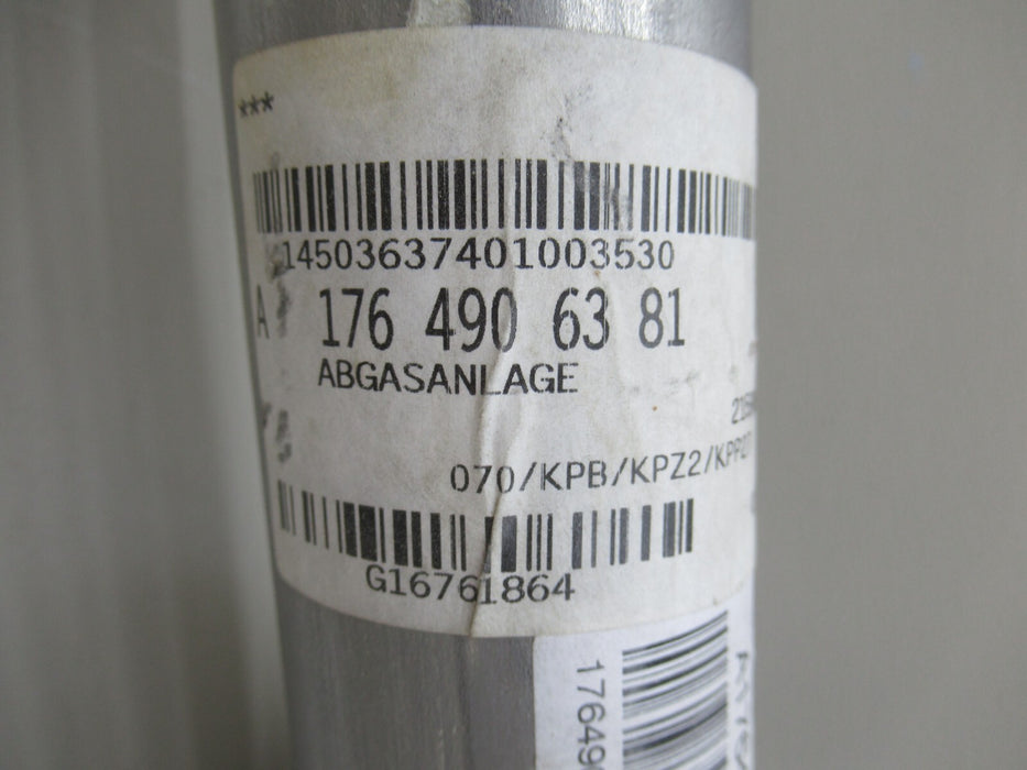 2015-2020 MERCEDES GLA250 45AMG X156 MIDDLE EXHAUST SYSTEM PIPE SILENCER OEM