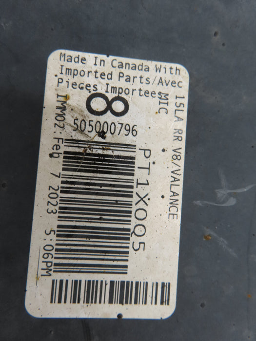 2015-2023 DODGE CHALLENGER REAR LOWER BUMPER COVER VALANCE OEM 15LA-209AB