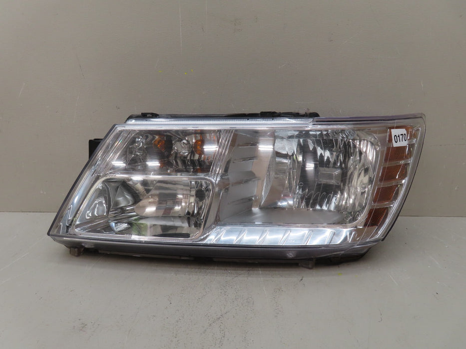 2011-2017 DODGE JOURNEY FRONT LEFT SIDE HEADLIGHT LAMP HALOGEN OEM 05116289AB