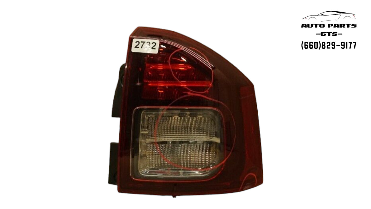 2014 2015 2016 2017 JEEP COMPASS REAR RIGHT PASSENGER SIDE TAIL LIGHT OEM