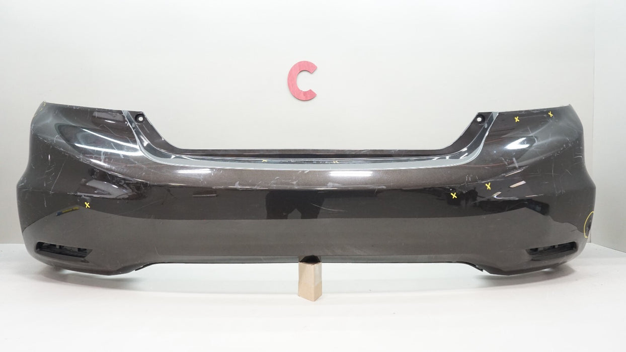 2013-2015 HONDA CIVIC REAR BUMPER COVER PANEL PLASTIC 71501-TR3-A500 OEM