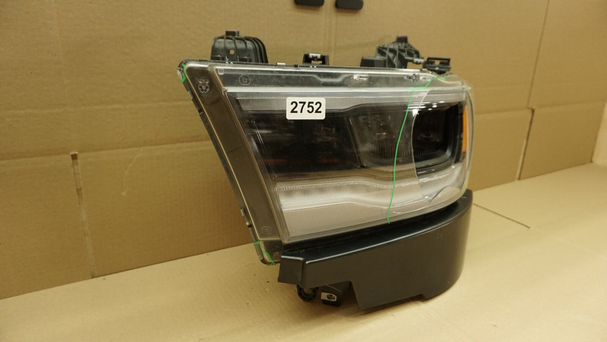 2019-2022 DODGE RAM 1500 FRONT LEFT DRIVERS SIDE HEADLIGHT OEM 19 20 21 22