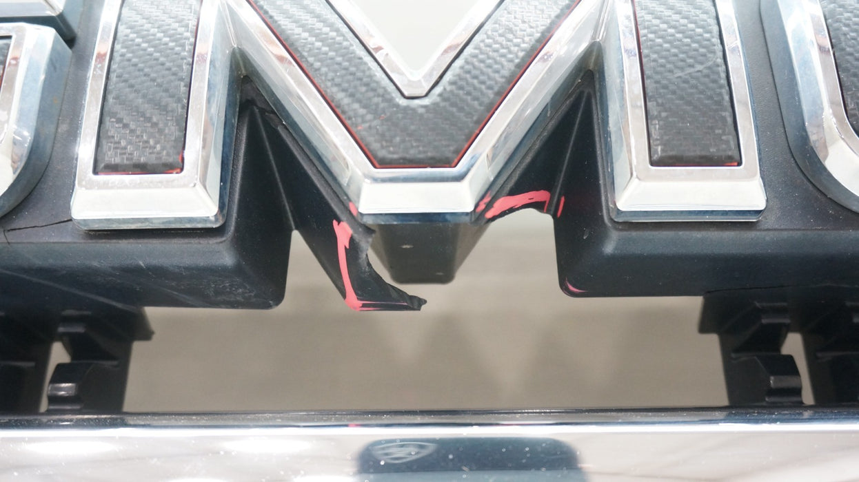 2019-2021 GMC SIERRA 1500 FRONT BUMPER RADIATOR GRILLE OEM