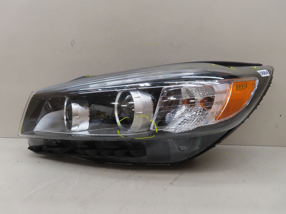 2016 2017 2018 KIA SORENTO FRONT LEFT DRIVER HEADLIGHT HALOGEN W/LED OEM 92101C6