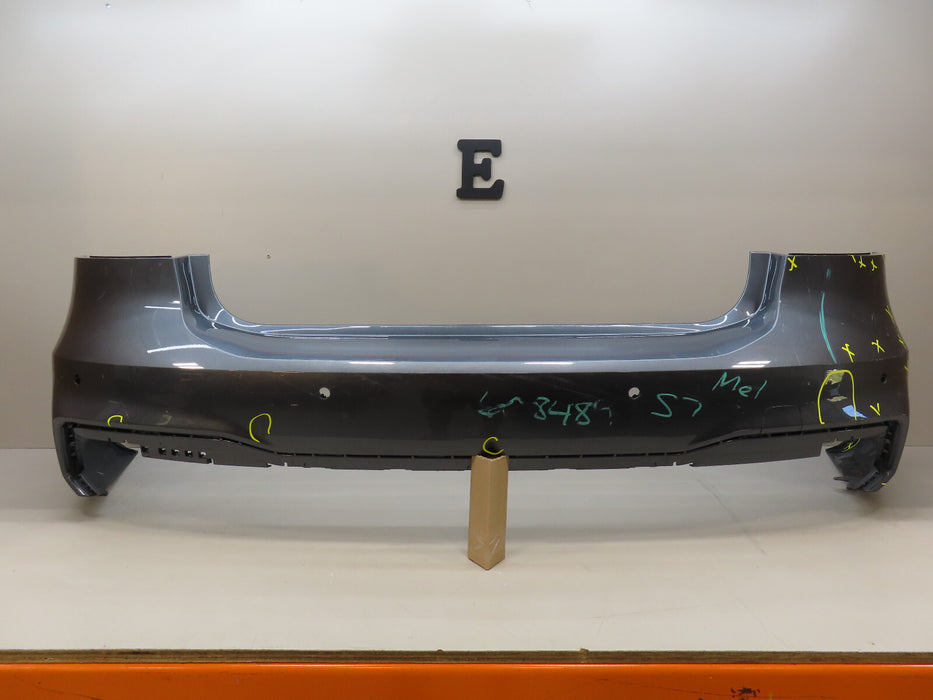 2019-2021 AUDI A7 SPORTBACK S-LINE REAR BUMPER COVER OEM 4K8807511C