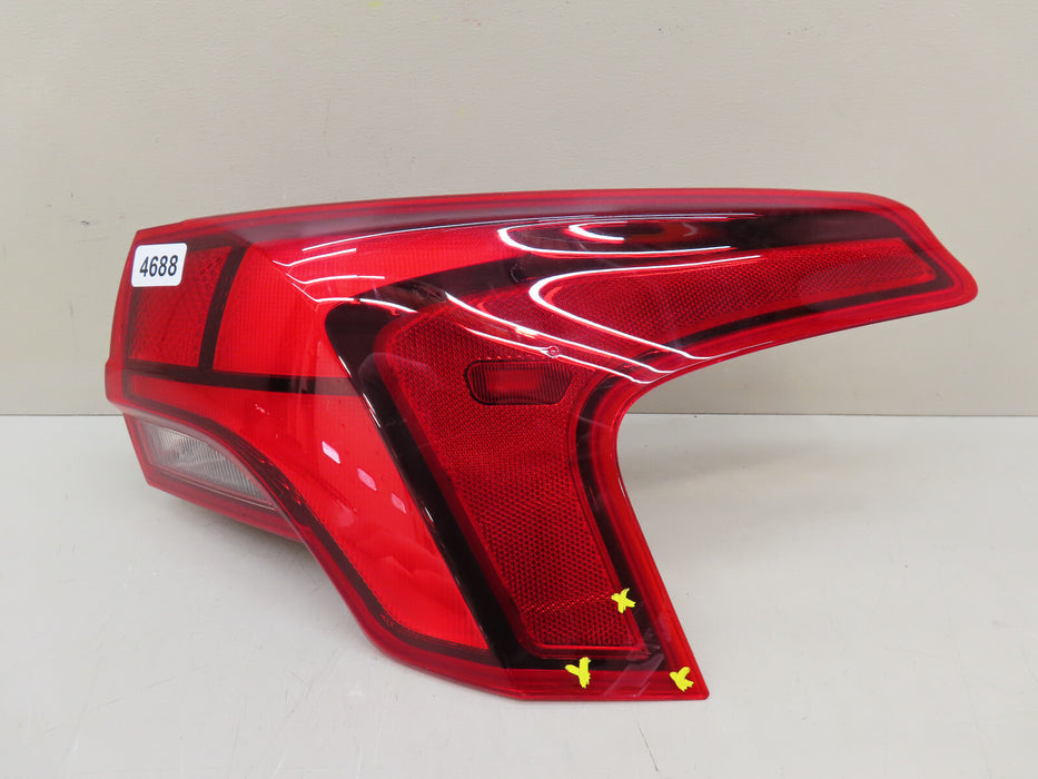2021 2022 HYUNDAI SANTA FE REAR RIGHT PASSENGER TAIL LIGHT OUTER LED OEM
