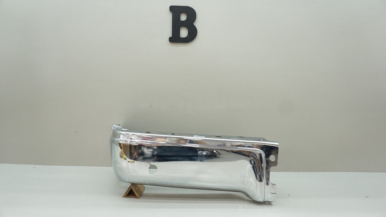 NEW!! 2009-2014 FORD F150 REAR LEFT DRIVER SIDE METAL CHROME BUMPER CAP OEM