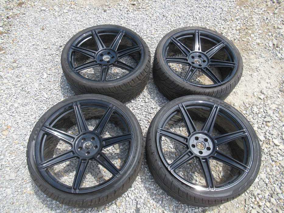 ROLLS ROYCE VOSSEN FORGED 24" SET WHEELS TIRE SIZE 295/30R24 104W FRONT AND BACK
