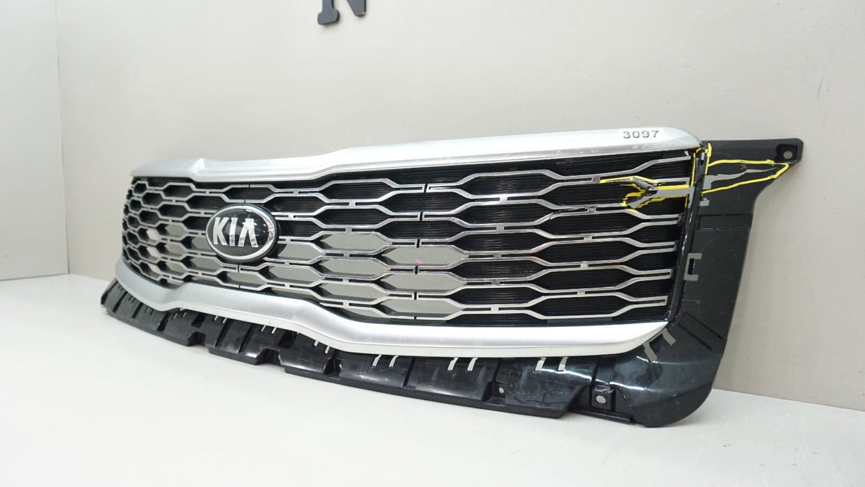 2019-2021 KIA TELLURIDE FRONT RADIATOR GRILLE GRILL 86353-S9100 OEM 19 20 21