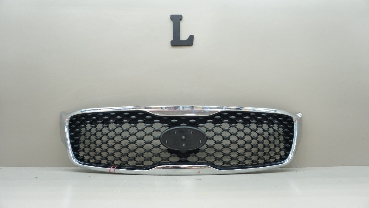 2016-2018 KIA SORENTO FRONT UPPER RADIATOR GRILLE 86350-C6000 OEM 16 17 18
