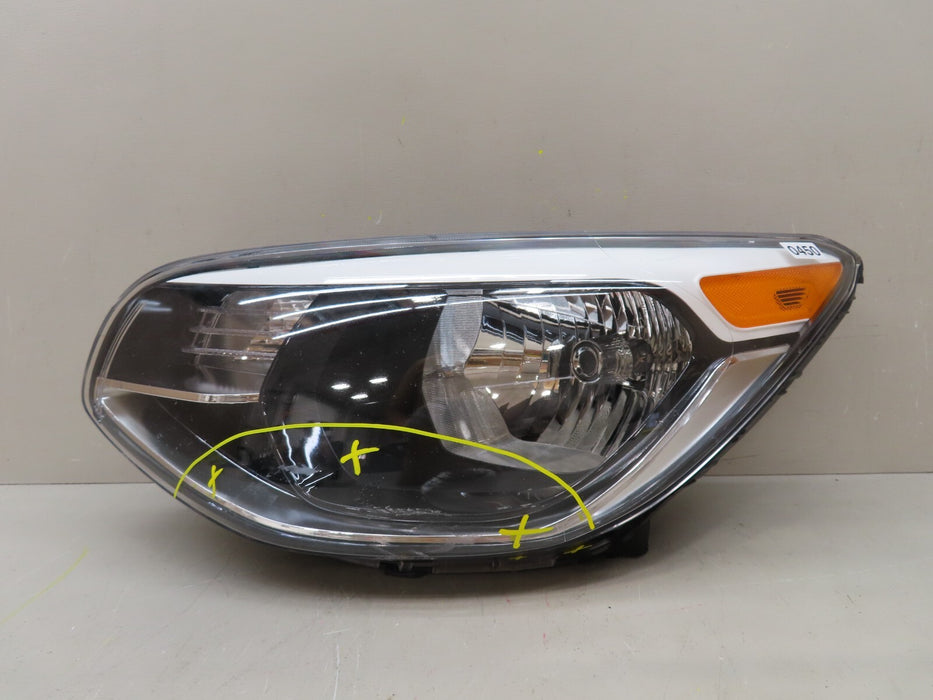 2014-2019 KIA SOUL FRONT LEFT DRIVER SIDE HEADLIGHT LAMP HALOGEN OEM 92101-B2