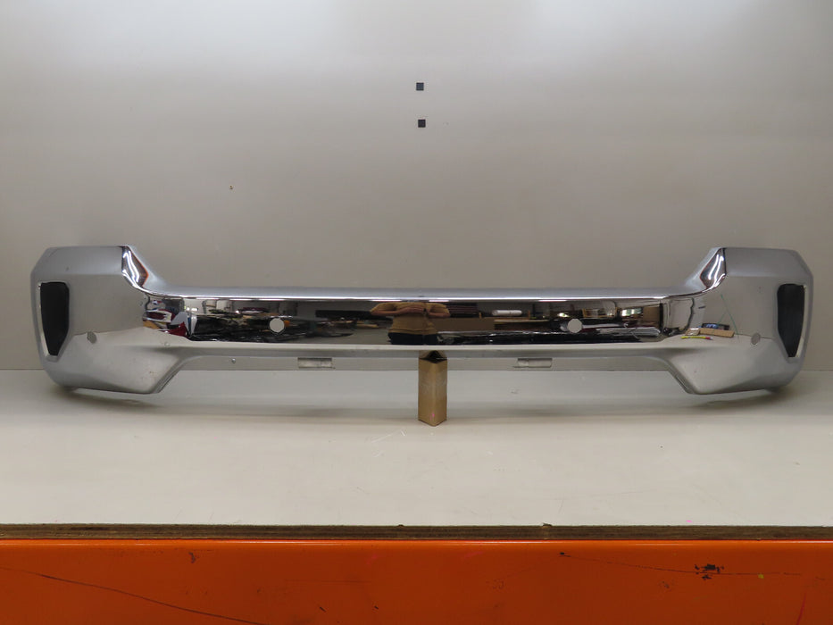 2016-2019 CHEVROLET SILVERADO 1500 FROMT BUMPER METAL CHROME OEM 23243124