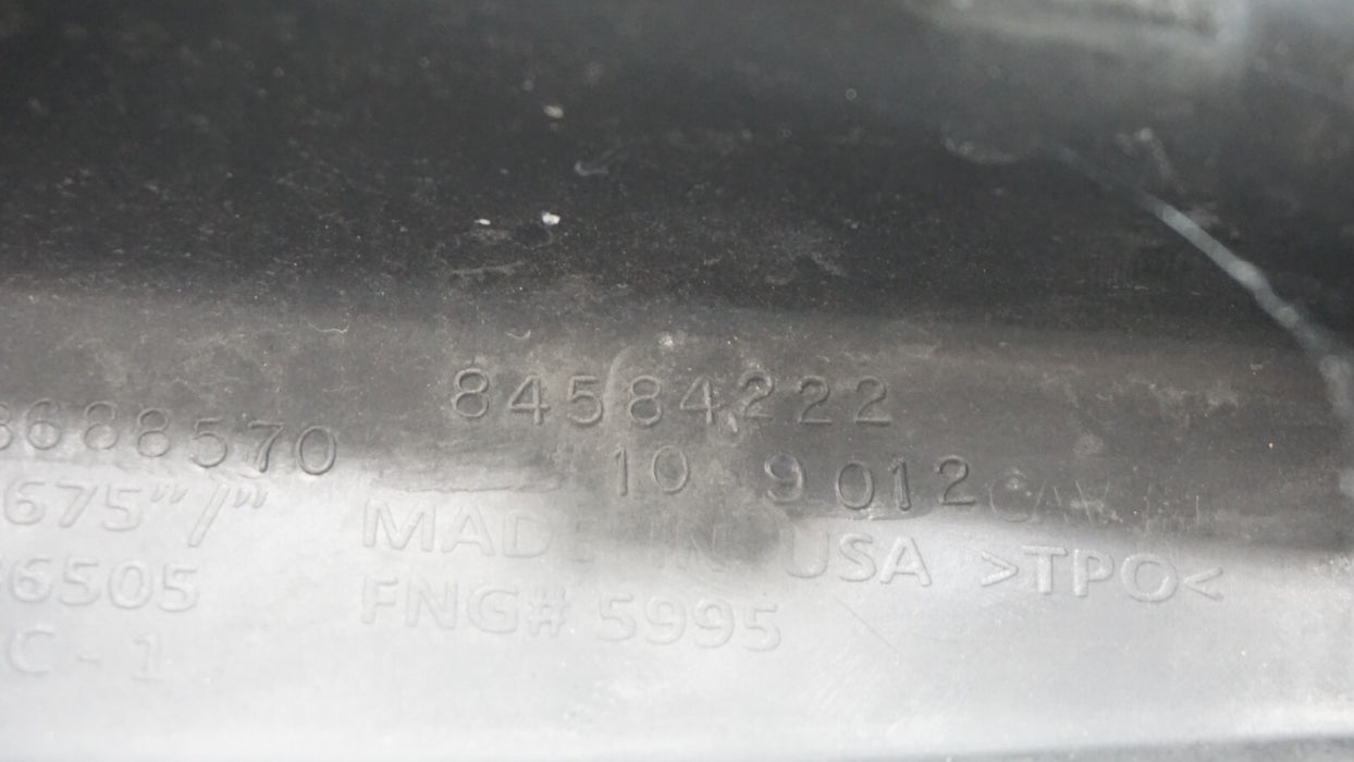 2019-2022 CHEVROLET MALIBU FRONT LOWER BUMPER COVER VALANCE OEM 84584222