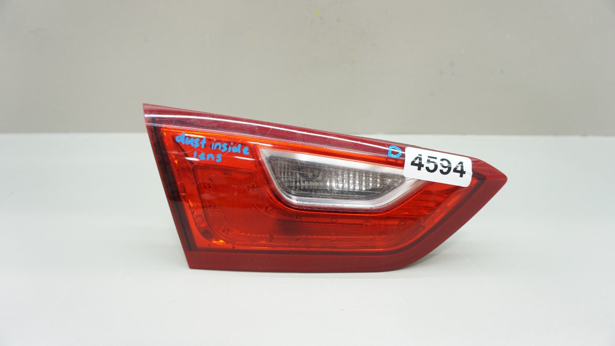 2016-2018 CHEVROLET MALIBU REAR LH LEFT DRIVER SIDE INNER TAIL LIGHT OEM