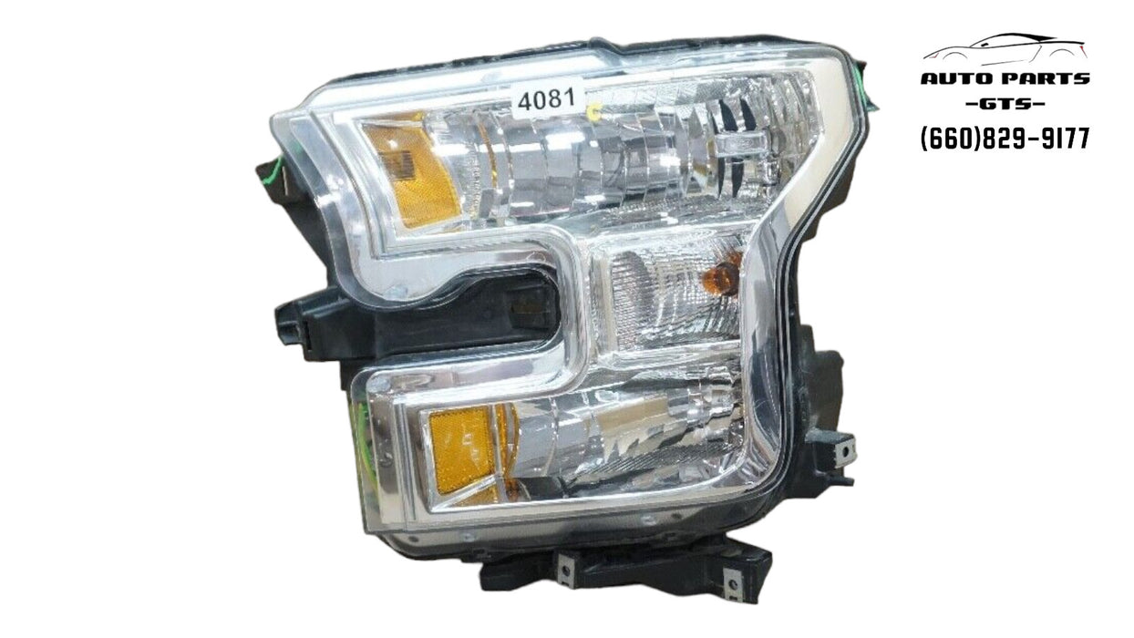 2015-2017 FORD F-150 FRONT LH LEFT DRIVER SIDE HEADLIGHT OEM