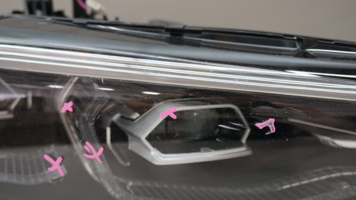 2019-2022 BMW X7 G07 FRONT RIGHT PASSENGER SIDE HEADLIGHT LED OEM 20 21