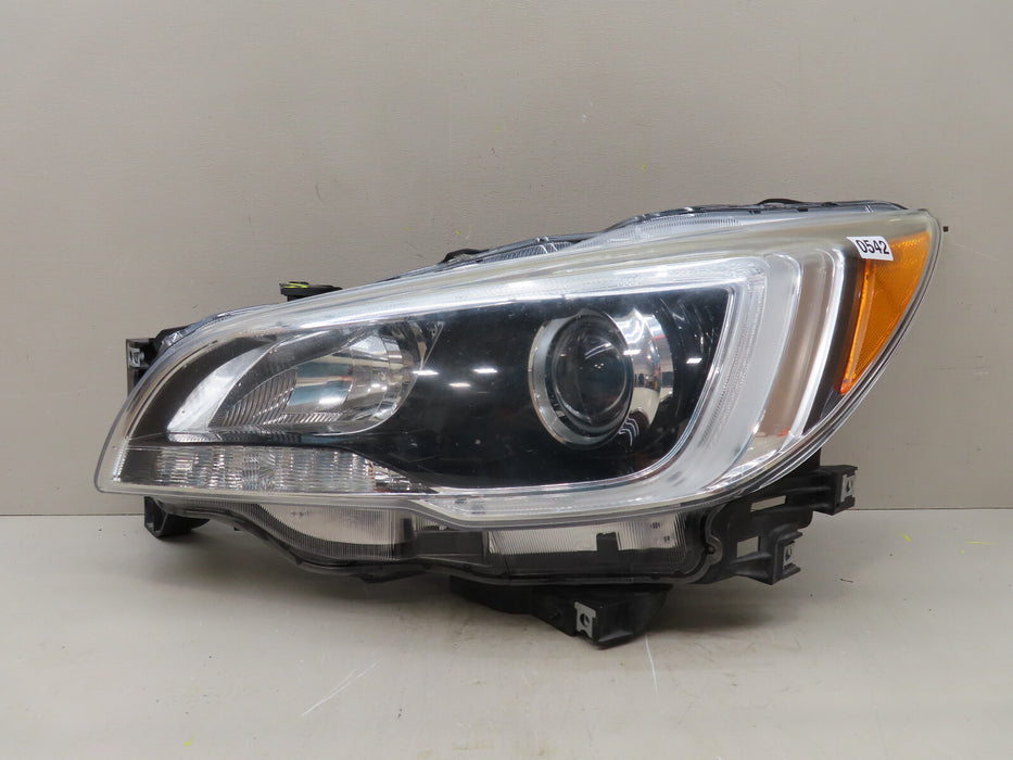 15 16 17 2015-2017 SUBARU LEGACY OUTBACK LEFT HALOGEN HEADLIGHT LAMP OEM