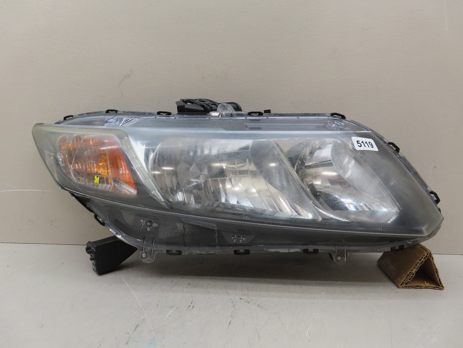 2013-2015 HONDA CIVIC FRONT RIGHT PASSENGER SIDE HEADLIGHT OEM