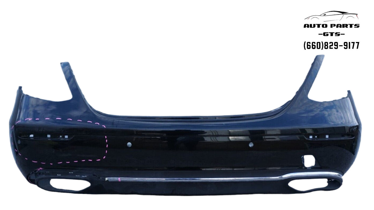 2017-2018 MERCEDES BENZ E CLASS AMG SEDAN W213 REAR BUMPER COVER OEM A213885212