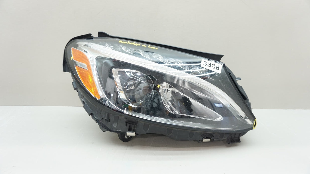 2015-2018 MERCEDES BENZ C CLASS W205 FRONT RIGHT PASSENGER SIDE HEADLIGHT OEM