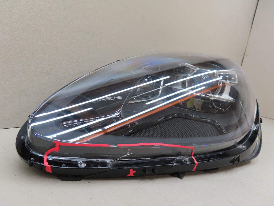 2019-2021 PORSCHE MACAN FRONT LEFT DRIVER SIDE FULL LED HEADLIGHT OEM