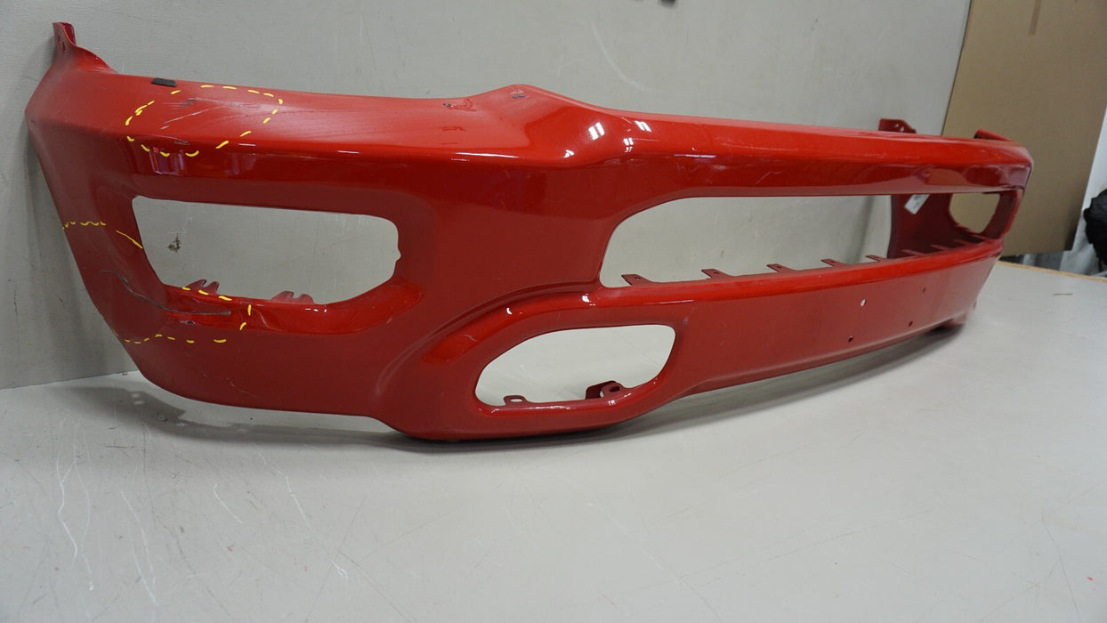 2019-2021 DODGE RAM 1500 PICKUP FRONT METAL BUMPER COVER PANEL OEM 5ZB411R4AD