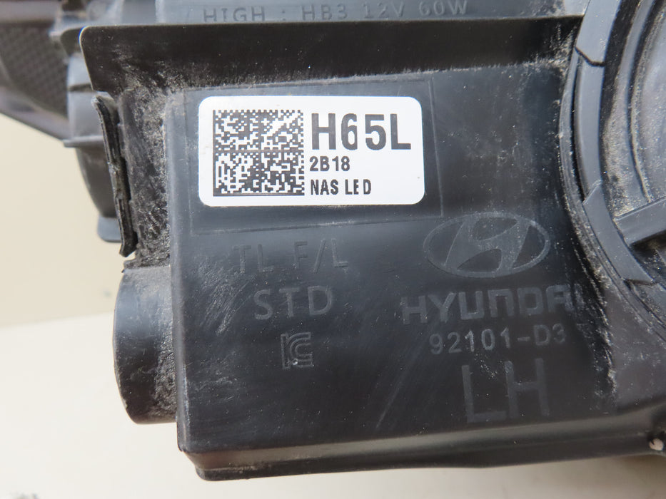 2019-2021 HYUNDAI TUCSON FRONT LEFT DRIVER SIDE HEADLIGHT LED/HALOGEN OEM