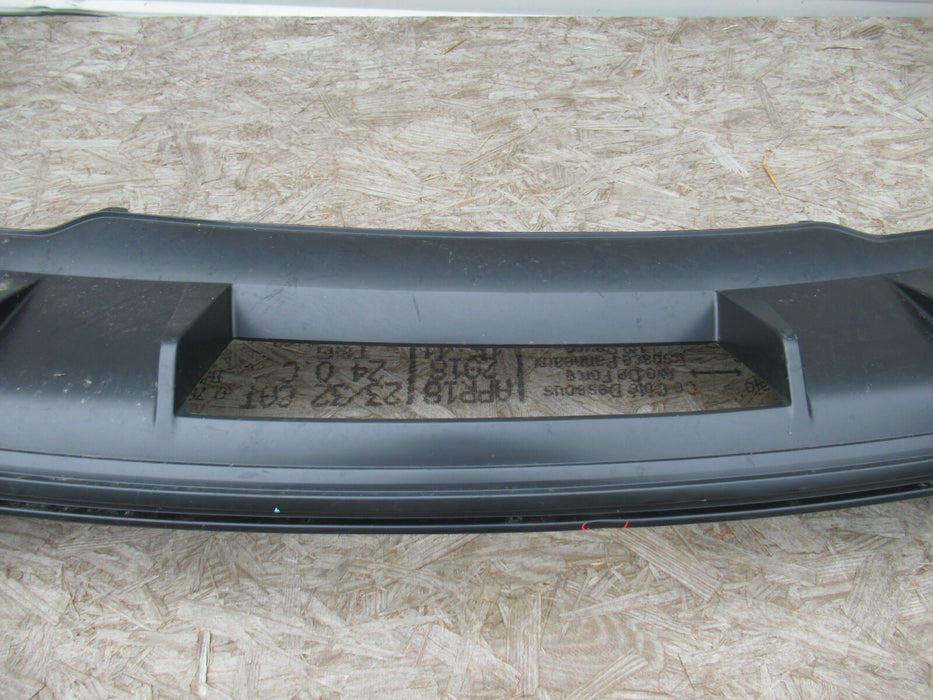 2019-2021 AUDI Q3 REAR BUMPER VALANCE DIfFUSER LOWER SPOILER COVER OEM
