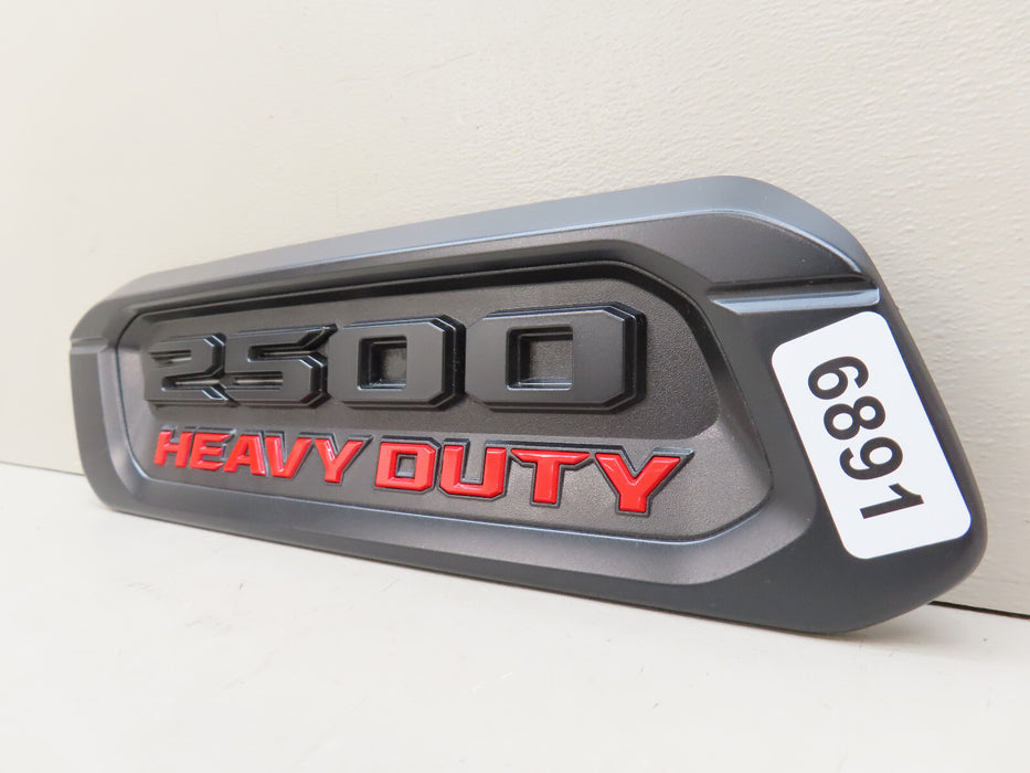2019-2022 DODGE RAM 2500 FRONT LEFT DRIVER SIDE FENDER NAMEPLATE OEM