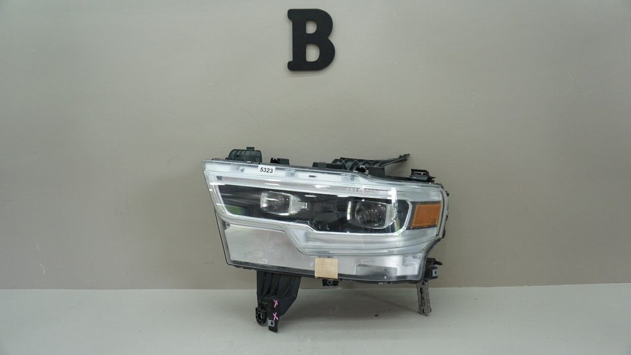 2019-2021 DODGE RAM 1500 LEFT DRIVER HEADLIGHT LAMP AFS BI LED OEM 68316085AG