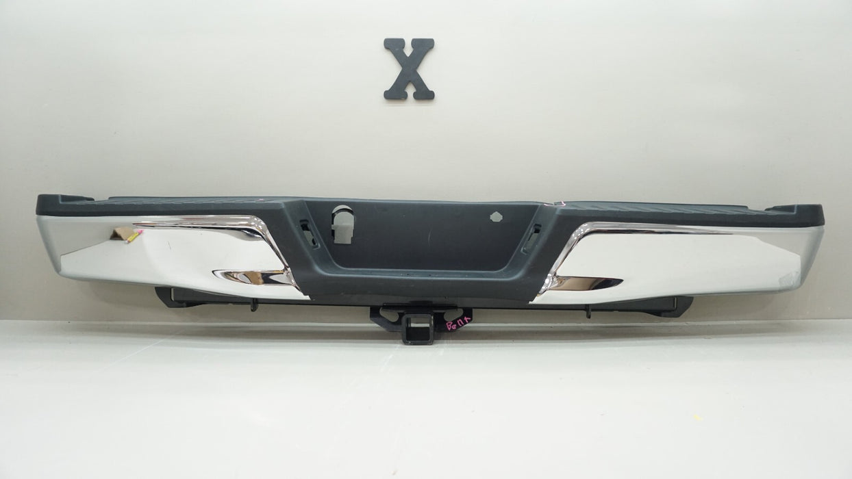 2015-2020 FORD F-150 F150 REAR METAL BUMPER COVER WITH HITCH OEM
