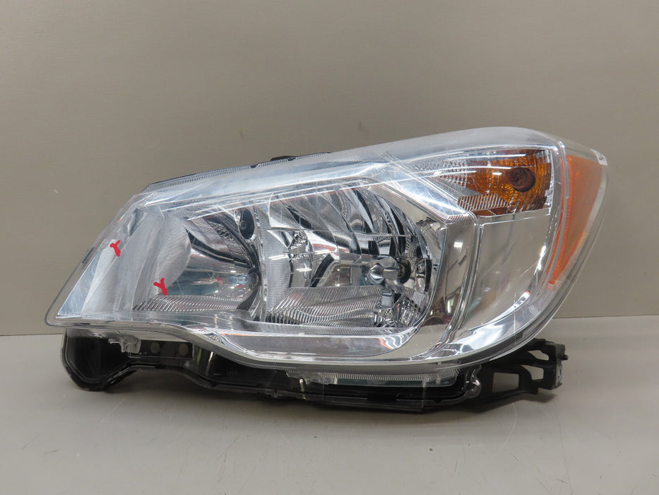 2014 2015 2016 SUBARU FORESTER LEFT DRIVER SIDE HALOGEN HEADLIGHT OEM