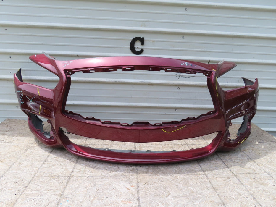 2016-2019 INFINITI QX60 PURE BASE LUXE FRONT BUMPER COVER PANEL OEM 62022-9NC0H