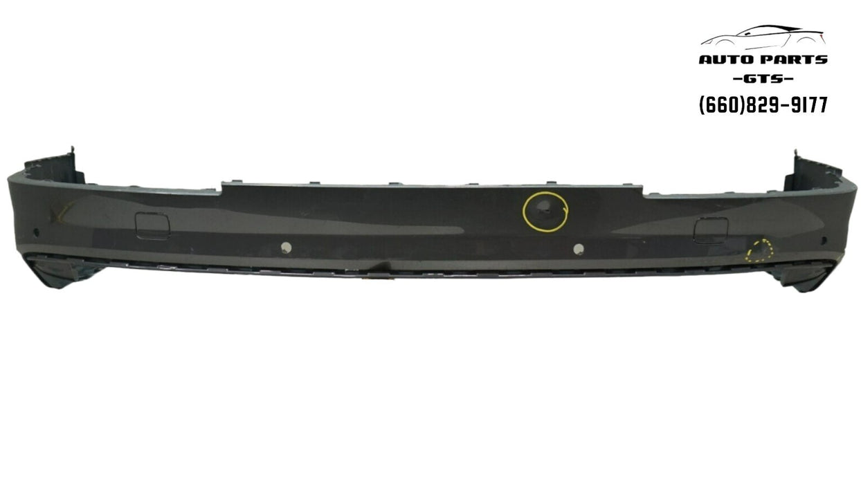 2017-2019 AUDI Q7 REAR LOWER BUMPER COVER VALANCE OEM 4M0807527B