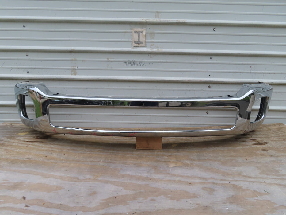 2011-2016 FORD F-250 F-350 SUPER DUTY FRONT BUMPER COVER CHROME OEM BC34-17757