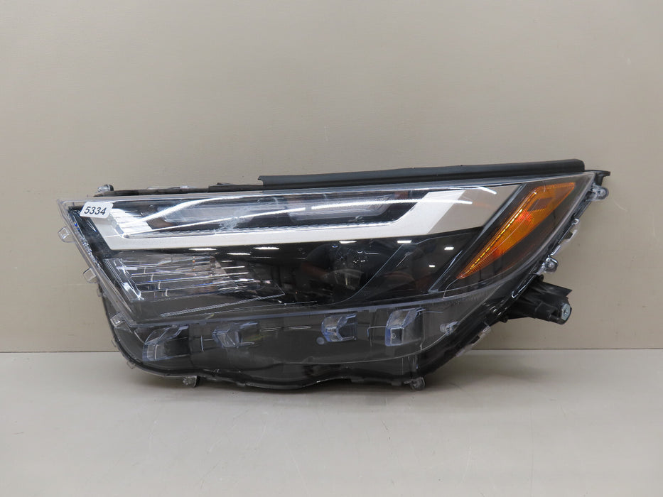 2022 2023 TOYOTA RAV4 PRIME FRONT LEFT DRIVER SIDE HEADLIGHT FULL LED OEM