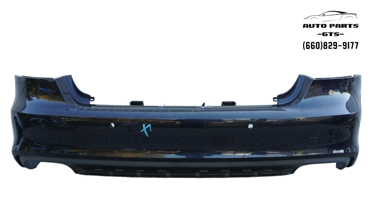 2012-2014 AUDI A7 QUATTRO REAR BUMPER COVER W/ LOWER VALANCE 4G8807385B OEM