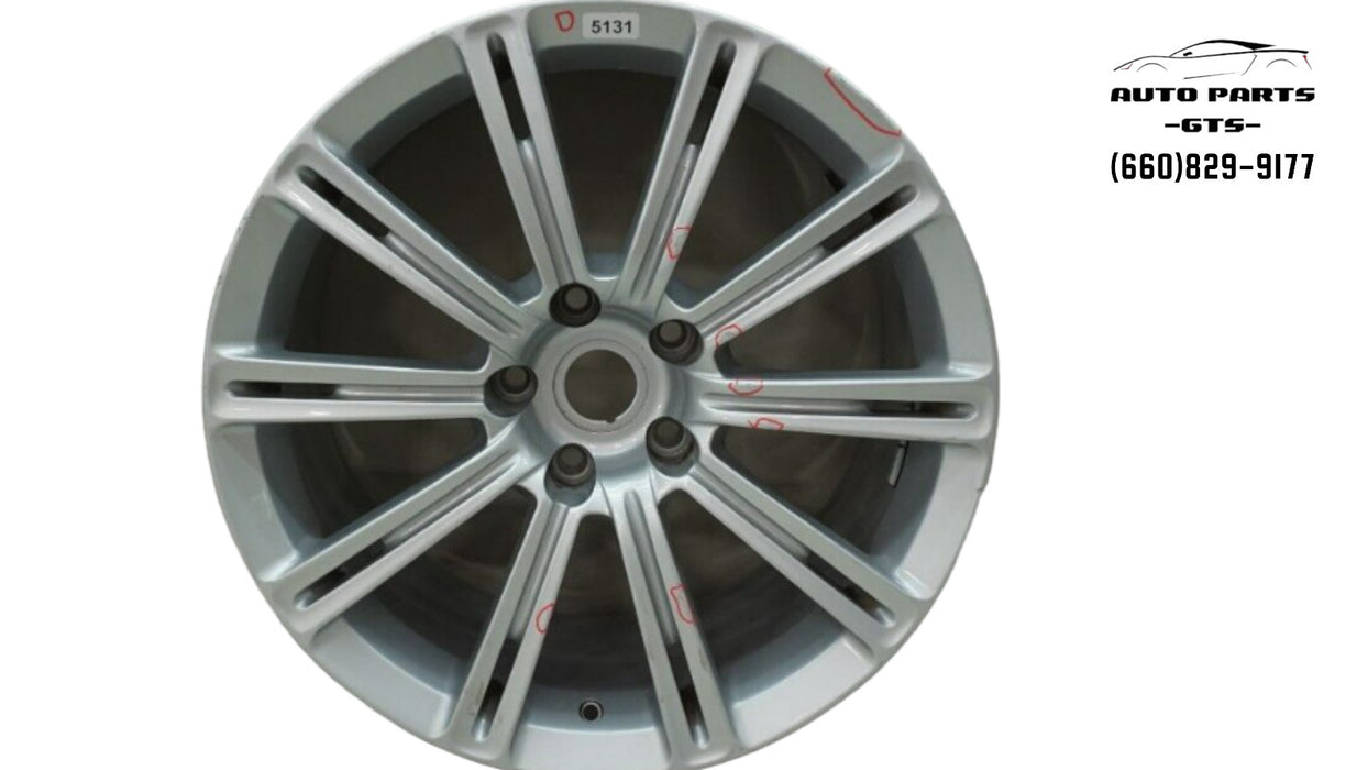 2010-2013 ASTON MARTIN RAPIDE REAR 10 SPOKE RIM WHEEL 20" 20X11 OEM AD43-1007