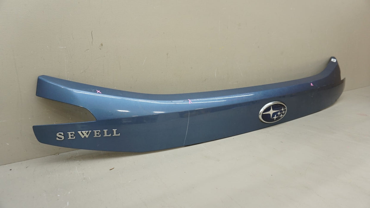 2019-2021 SUBARU FORESTER REAR TAILGATE MOLDING TRIM W/ EMBLEM OEM 91111SJ070