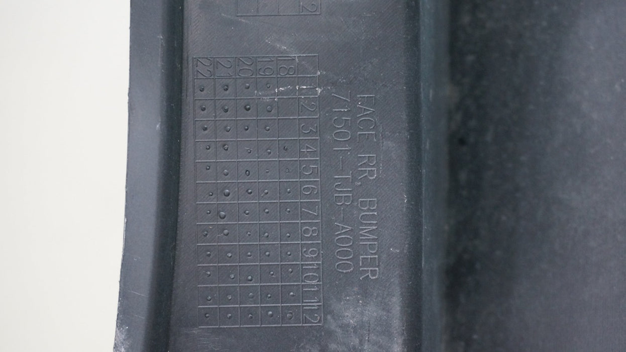 2019-2021 ACURA RDX REAR BUMPER COVER PANEL OEM 71501-TJB-A000