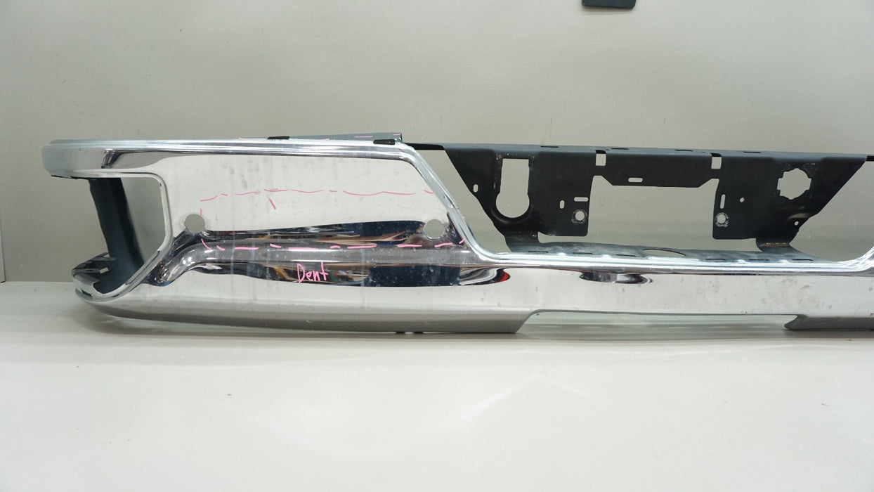 2019-2022 CHEVROLET SILVERADO GMC SIERRA 1500 REAR BUMPER METAL OEM