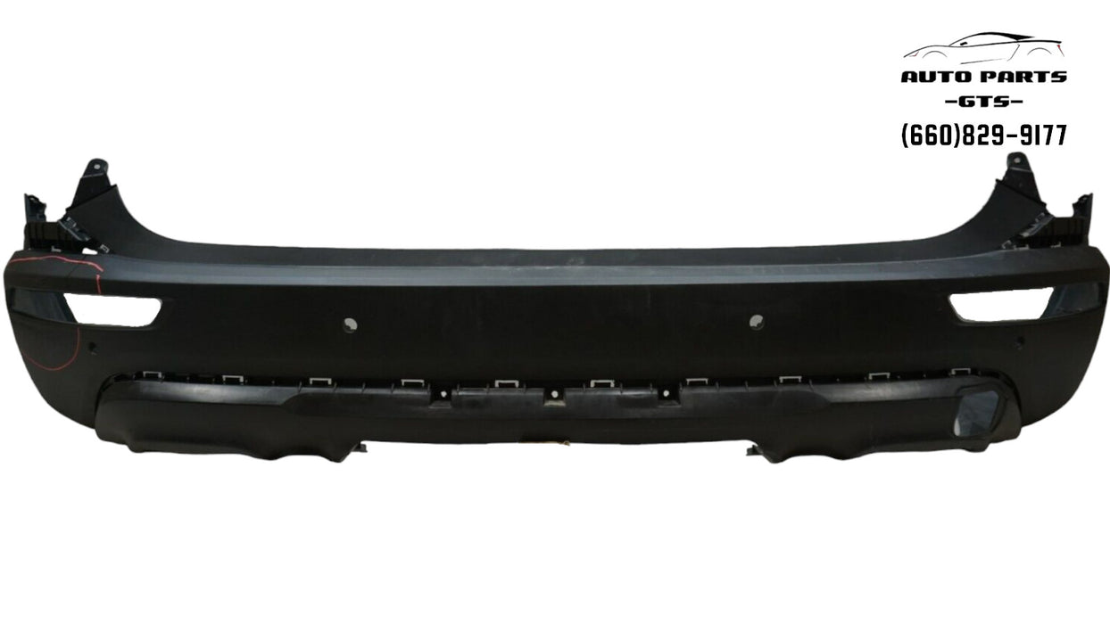 2020-2022 KIA TELLURIDE LX REAR BUMPER COVER W SENSOR HOLES OEM 86612-S9000