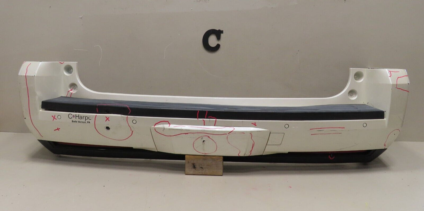 2015-2016 CADILLAC ESCALADE REAR BUMPER COVER W/ MODULE HARNESS OEM 22960924