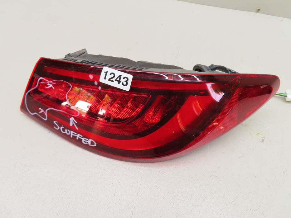 2016 - 2020 INFINITI QX60 REAR RIGHT PASSENGER SIDE TAILLIGHT BRAKE LAMP LED OEM